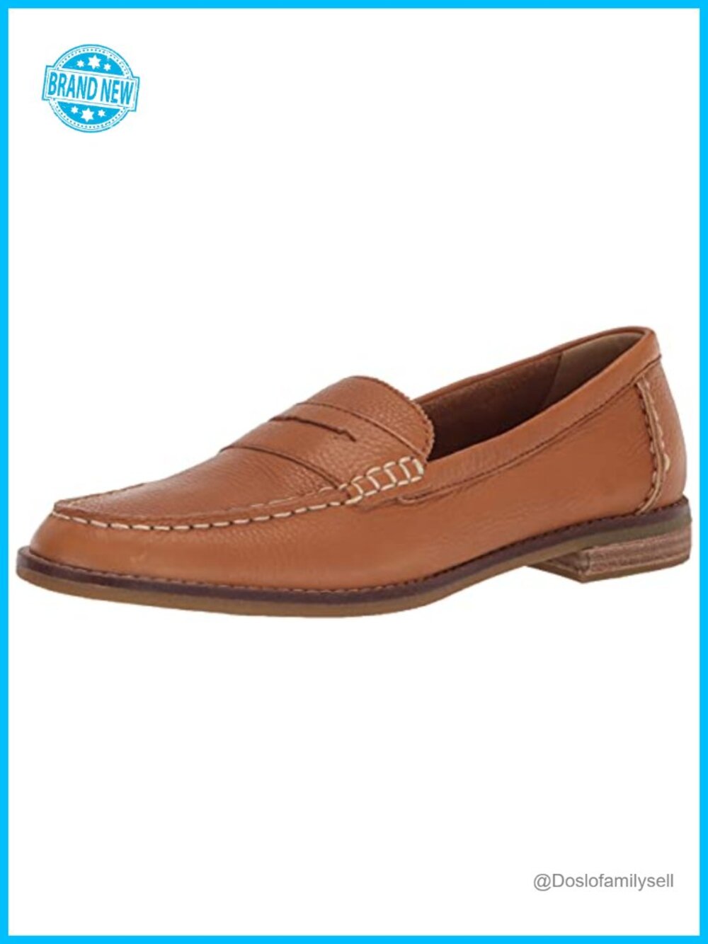 Leather Penny Loafer Memory Foam Cushioned Slip-On Casual Shoe